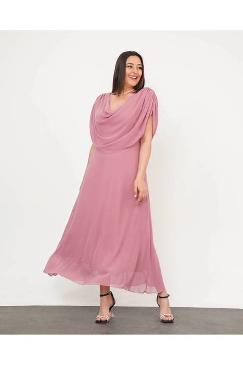 Rochie eleganta Minodora, vaporoasa, marimea 50