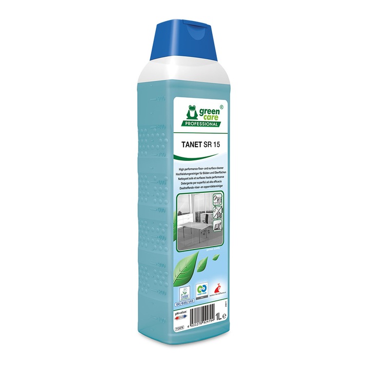 Detergent pardoseala, ecologic, Green Care, TANET SR 15, 1 l