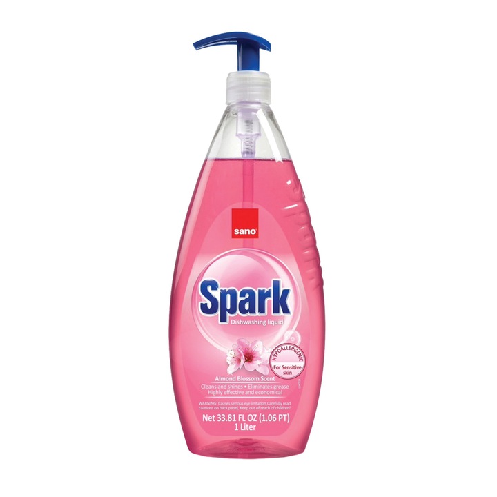 Detergent vase, Sano Spark, migdale, 1 L