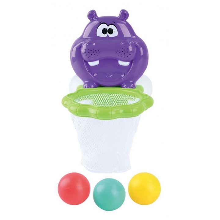 Play 1019424 Vízilovas kosárlabda fürdő játékkészlet, 4 db