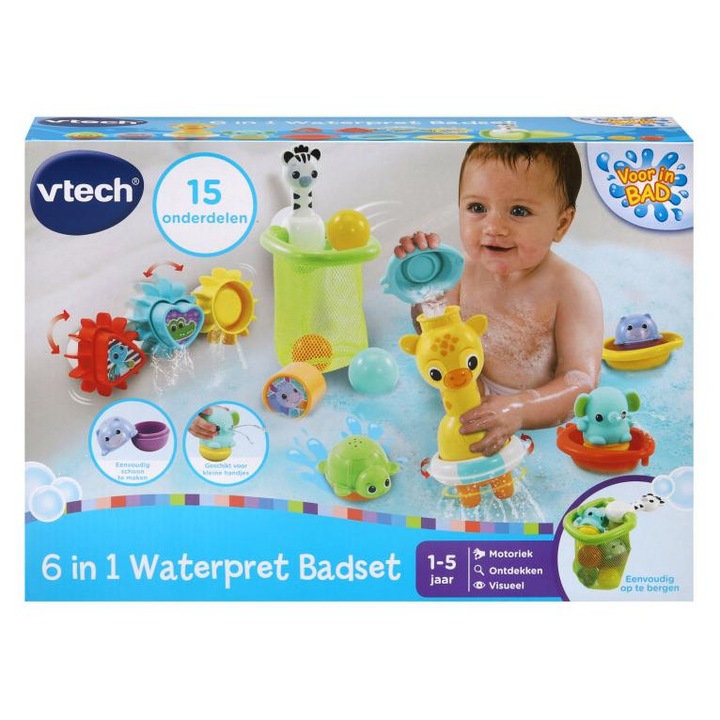 VTech 5630231 VTech Baby 6in1 vízi móka fürdőjáték