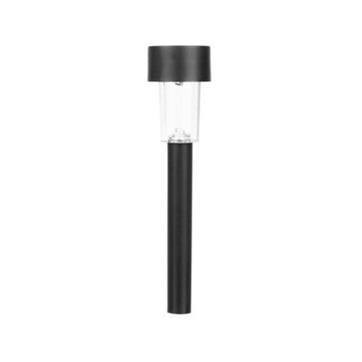 Napelemes fekete kerti LED lámpa, 36 cm, 1 db
