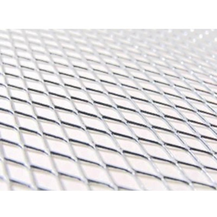 Fehér fémrács 30x30 cm – Univerzális motorkerékpár/robogó tuning kiegészítő