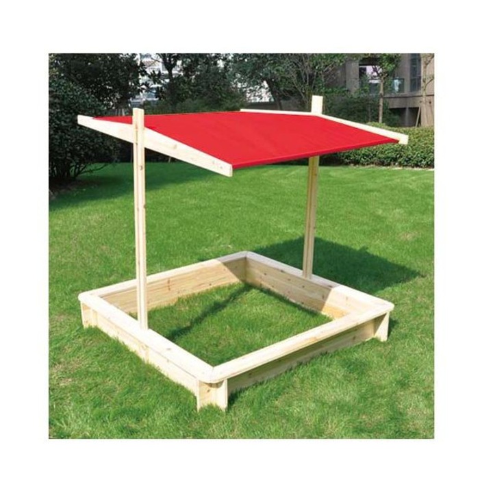 MTS 55603035 Homokozó állítható tetővel 120 x 120 x 120 cm