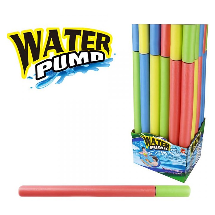 Magic Toys 5118680 WaterWow: Szivacsos, színes vízipuska 60cm-es többféle