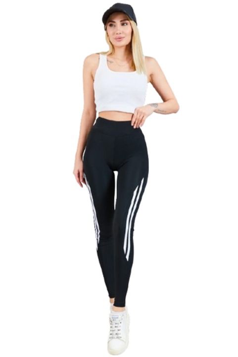 Чорапогащи с висока талия, Черен