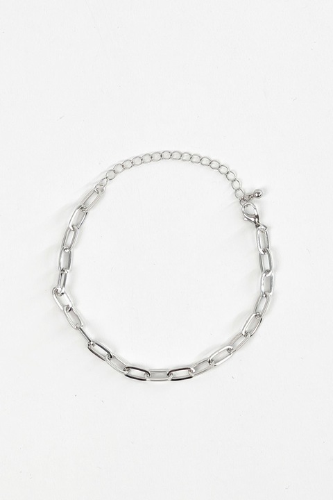 Bratara reglabila din zale, Argintiu, Shein