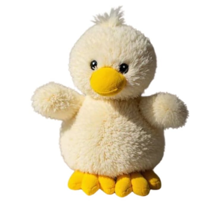 Jucarie din Plus, Puisor Galben, Moale si Pufos, 16 cm