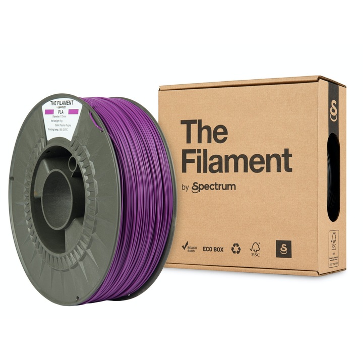 Filament 3D, Spectrum, THE FILAMENT, PLA, 1KG, MOV 1.75mm