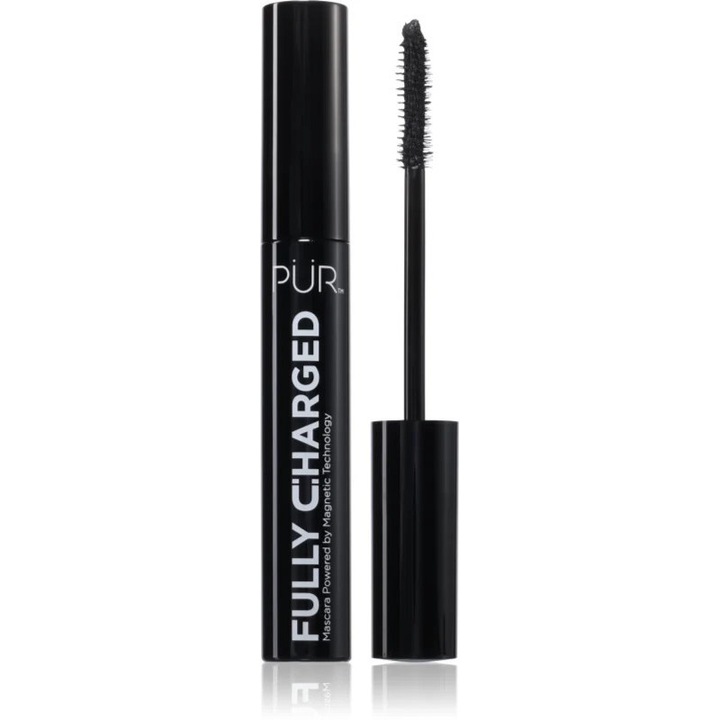 Спирала PUR Cosmetics Fully Charged, 13 мл, черна, максимален обем и дължина