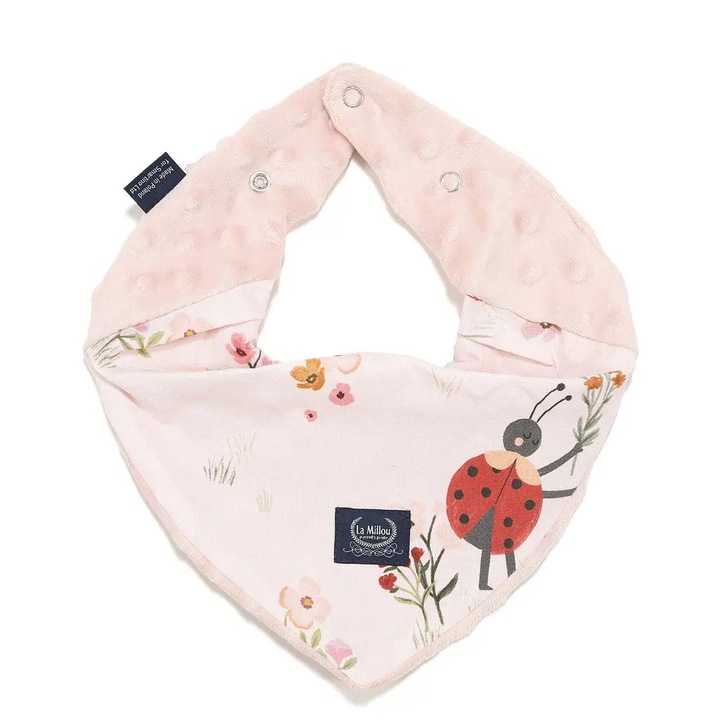 Baveta Minky La Millou, roz