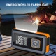 Starter auto multifunctional iHunt Survival AUTO KIT 7-in-1, 8000mAh, 12-16V, Starter Auto 500-1000A / Baterie Externa / Compresor Aer 3-150PSI / Monitorizare Presiune / Lanterna Camping, Negru