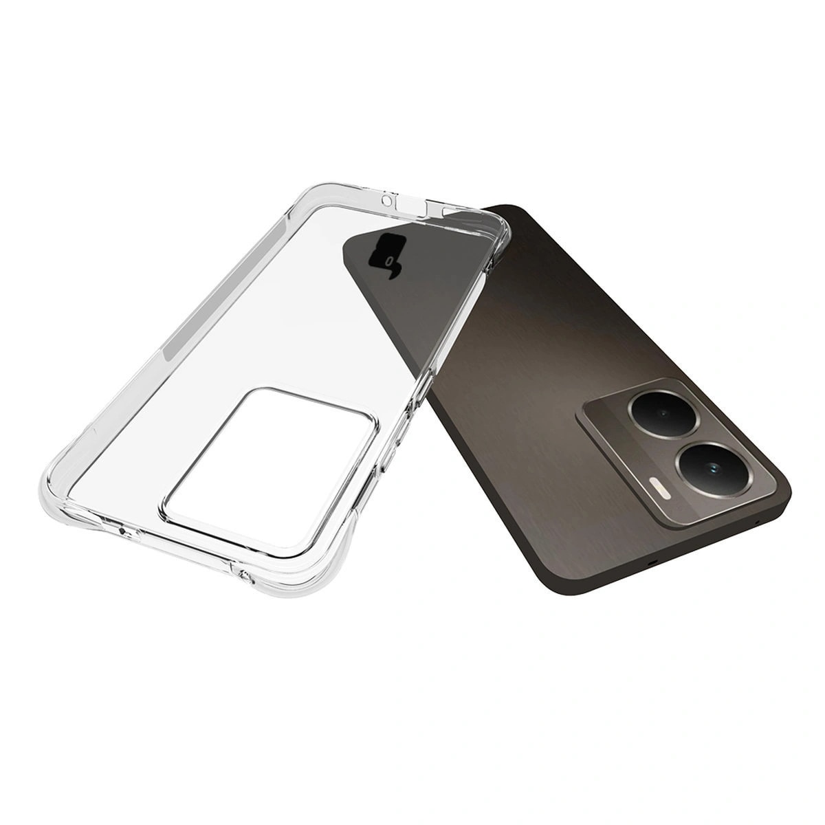 Husa Bizon Case Salpa pentru Realme 14 5G / 14T 5G, transparent