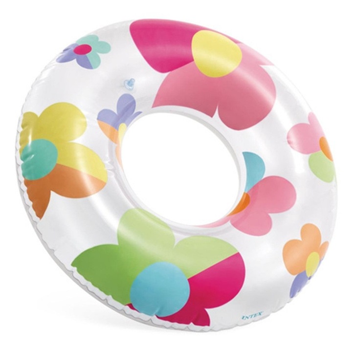 Intex 59221 gyermek úszógumi, lila, 58cm, 97x74cm