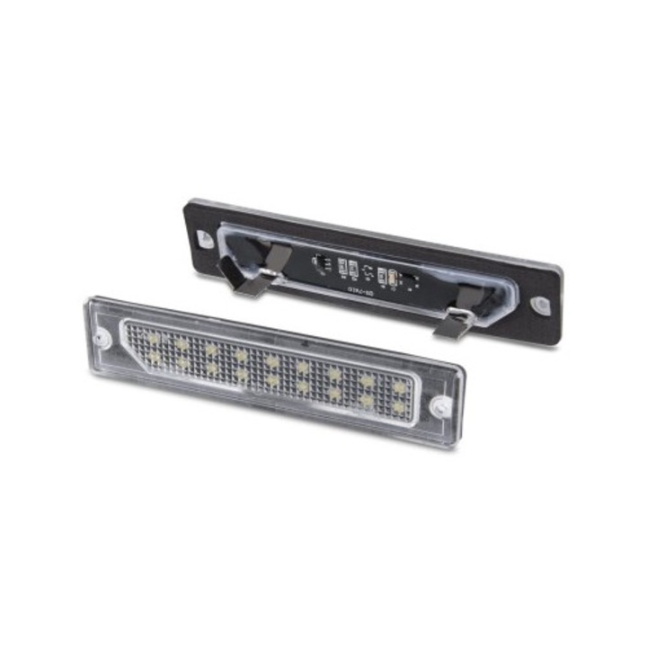 Комплект LED лампи за регистрационен номер за Citroen Jumper, Peugeot Boxer, Fiat Ducato, Maserati Ghibli