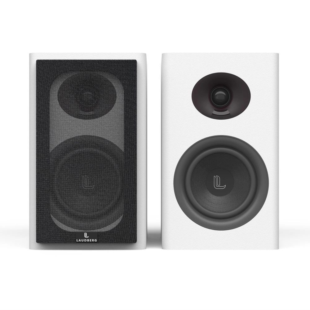 Set 2 boxe, Laudberg XS1W 2.0 80W, Bluetooth, Alb, 175x255x150mm