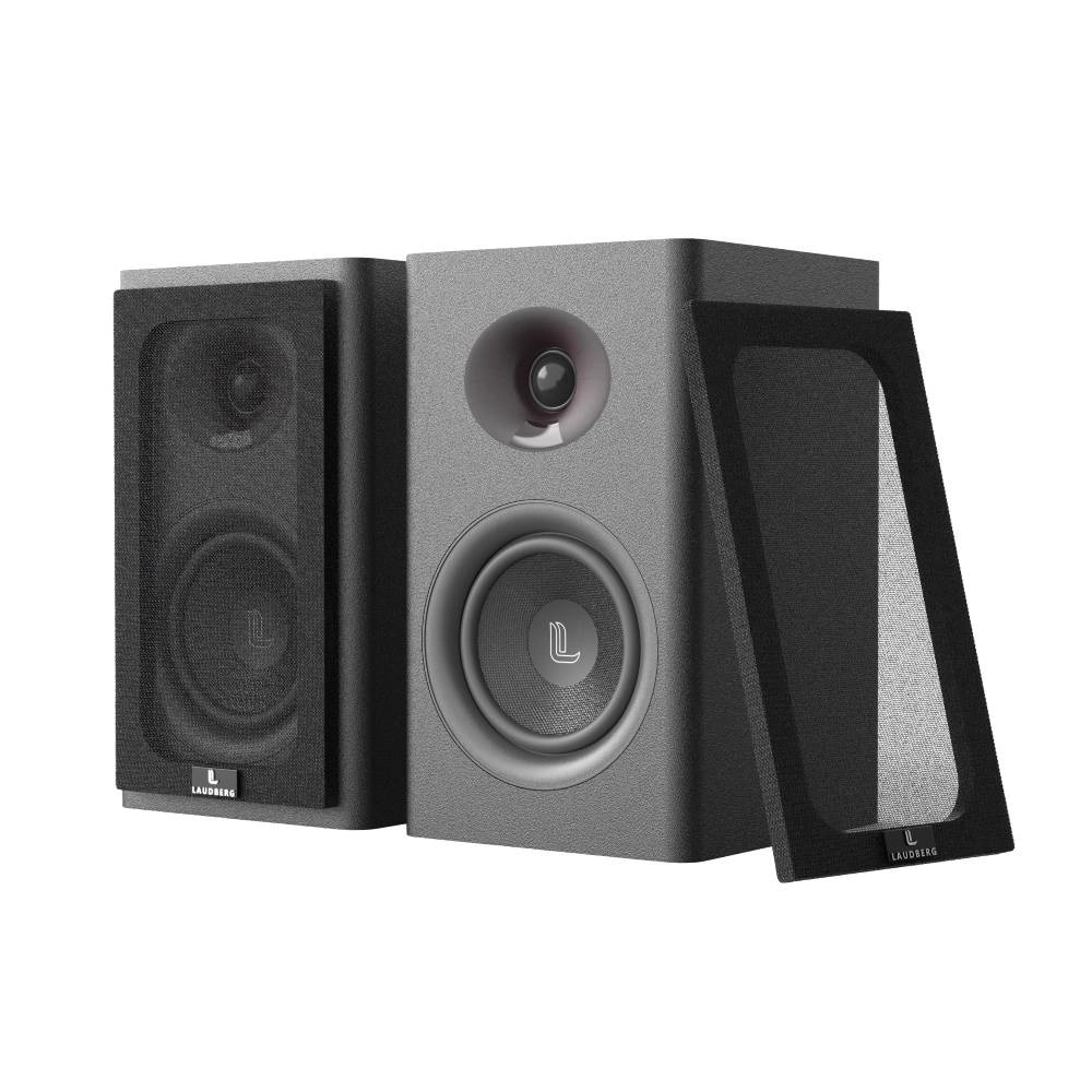 Set 2 bucati Boxe Laudberg XS1B 2.0 80W Negre