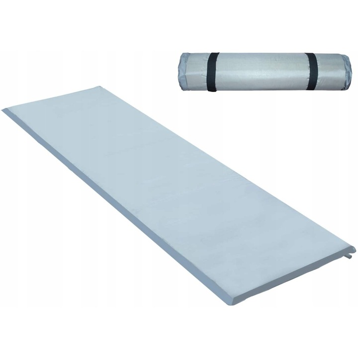 Къмпинг матрак Luka, 190x60x3 см, PCW материал, устойчив, самонадуващ се