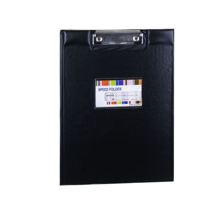 Clipboard OFISS, cu coperta, A4, negru