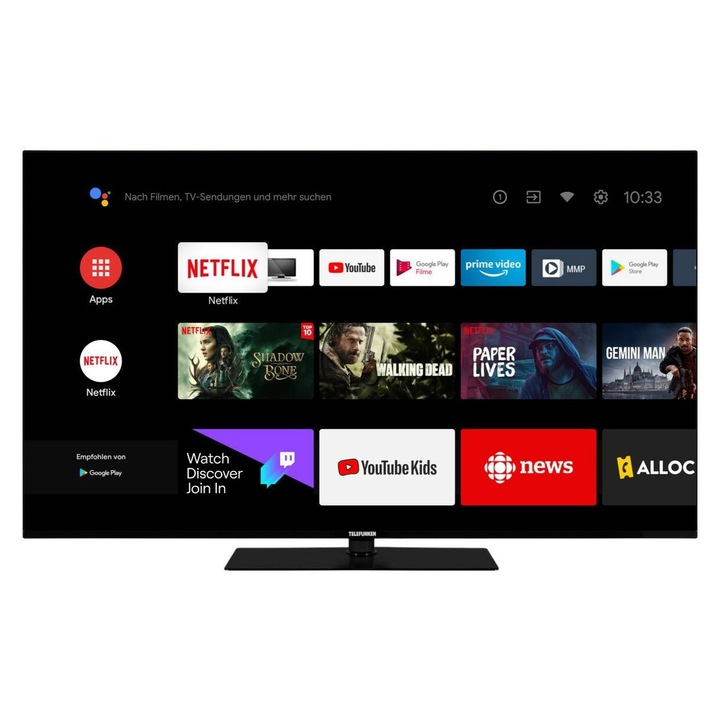 Televizor Telefunken D50U660O2CWI, 4K, HDR, UHD, Smart TV