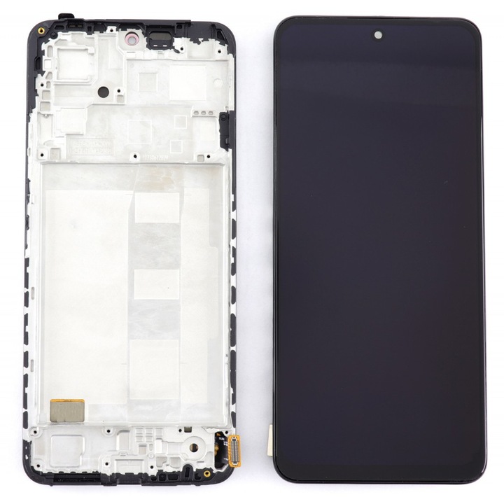 Съвместим дисплей Xiaomi Redmi Note 12 4G OLED с рамка черен