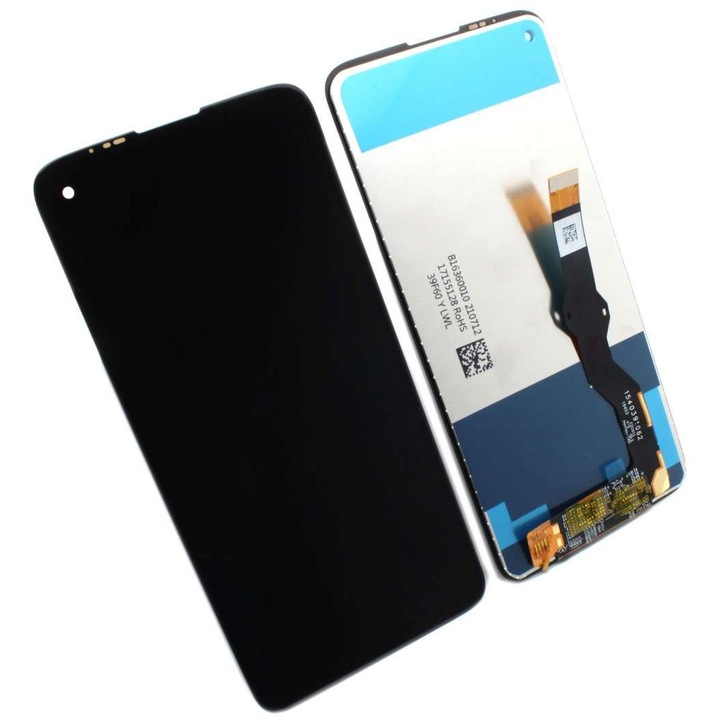 Дисплей, съвместим с Motorola Moto G8 Power XT2041 без рамка, черен