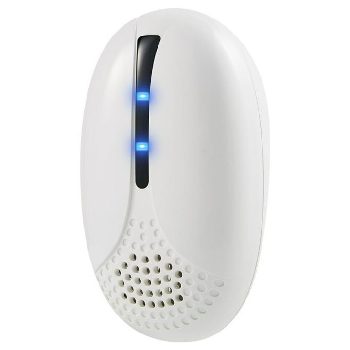 Ултразвукова електрическа машина против насекоми BugBlocker - 2, бял