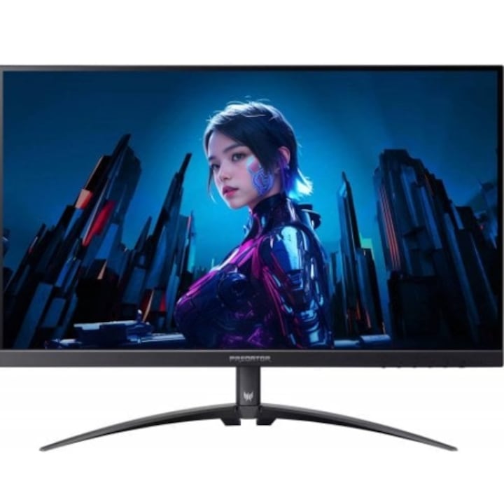 Acer XB323QKV3BMIIPHX gamer monitor, 31,5" IPS LED, UHD 3840 x 2160, HDMI, DisplayPort fekete