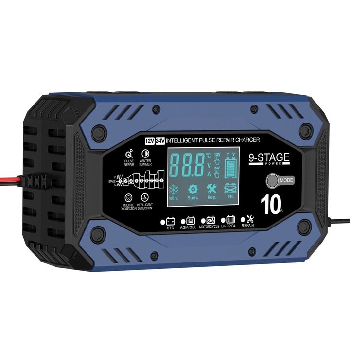 Redresor LCD de 24V-5A / 12V-10A LifePO / AGM