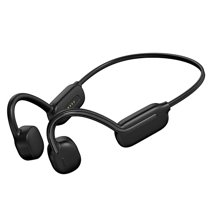 Casti Wireless, cu Conductie Osoasa, Open Ear, Casti Inot si Sport ...