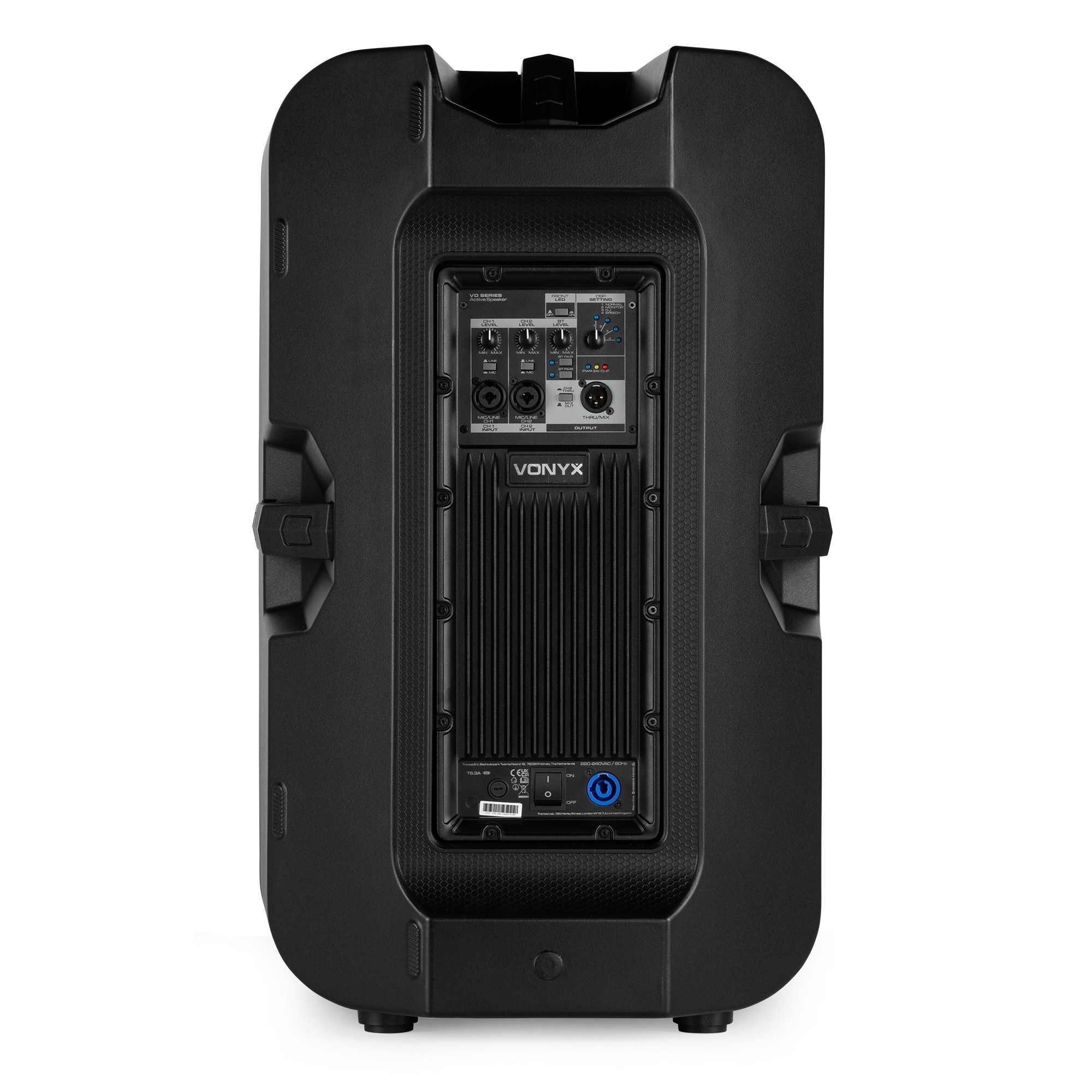 Boxa activa bi-amplificata Vonyx VD715A, DSP/Bluetooth, 450W
