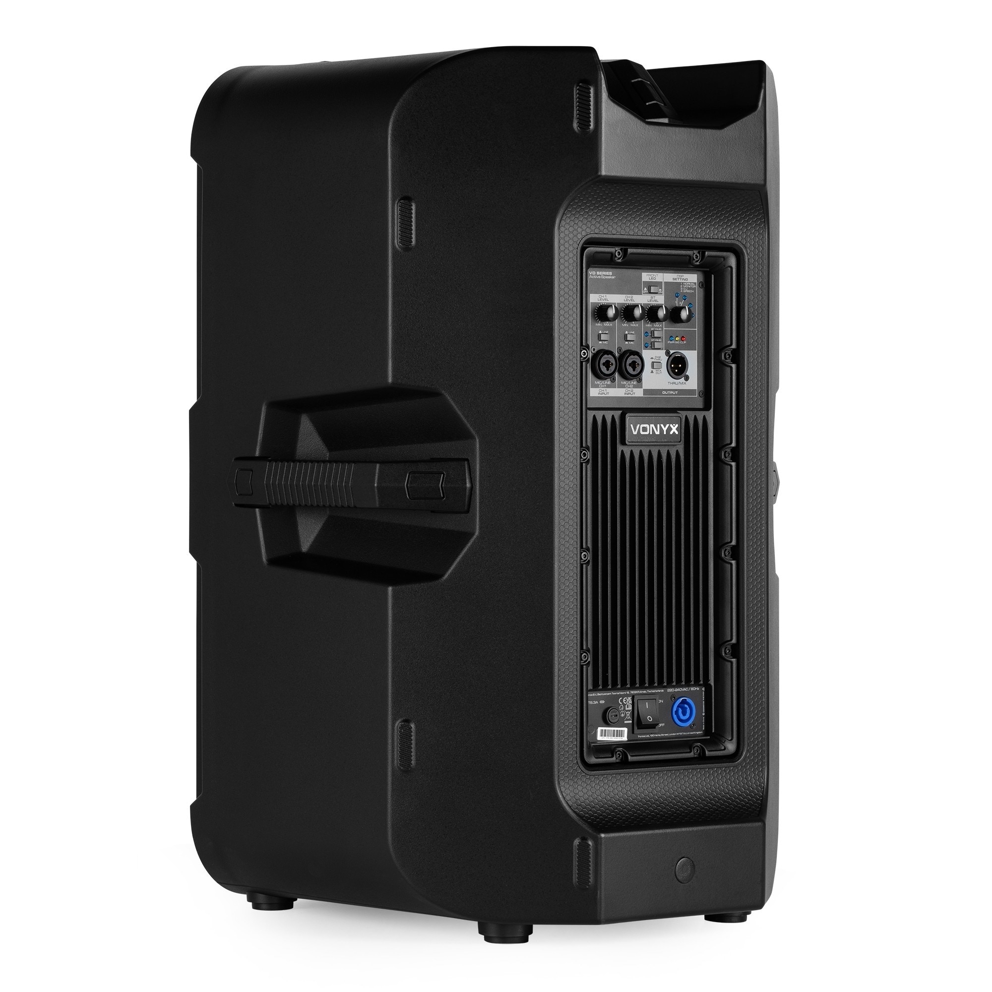 Boxa activa bi-amplificata Vonyx VD715A, DSP/Bluetooth, 450W