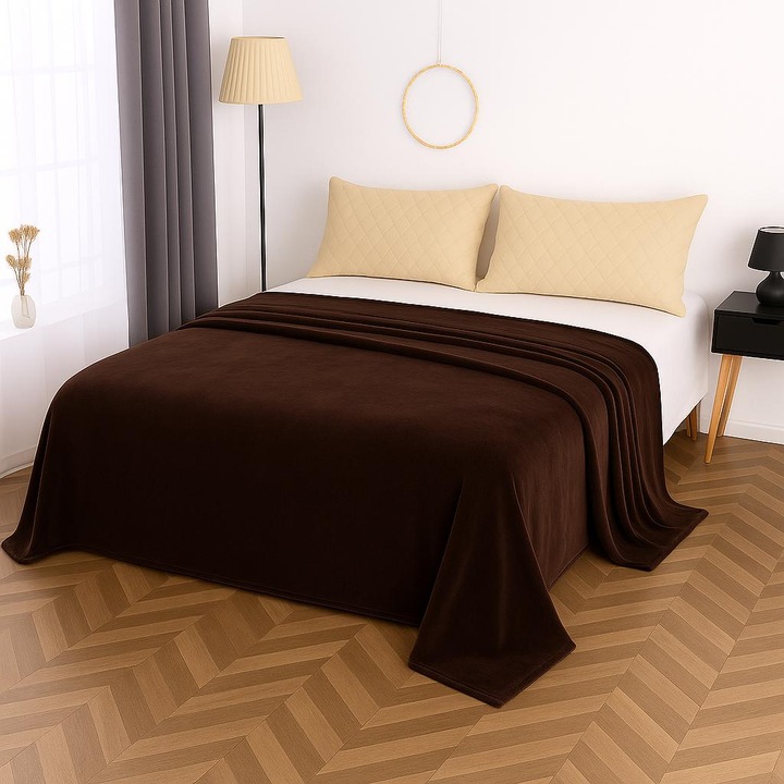 Patura Cocolino Uni, 200x230cm, Maro