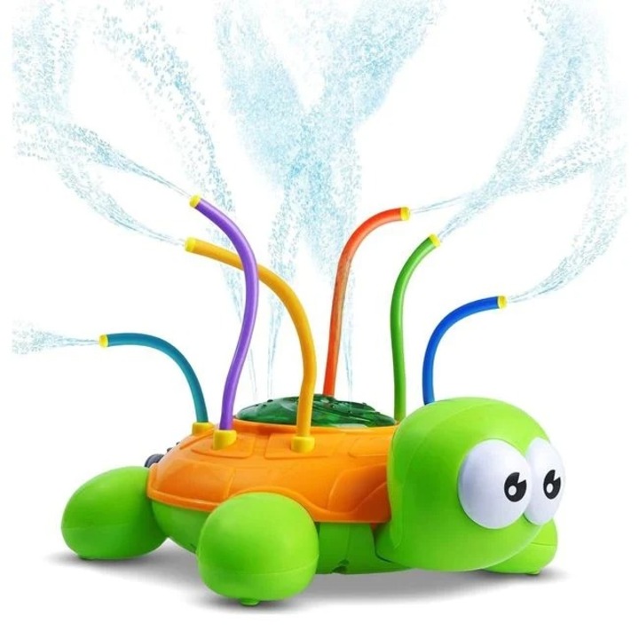 Пръскаща играчка Splash, Форма Костенурка, Зелен, 26.5x21.5x15.5см