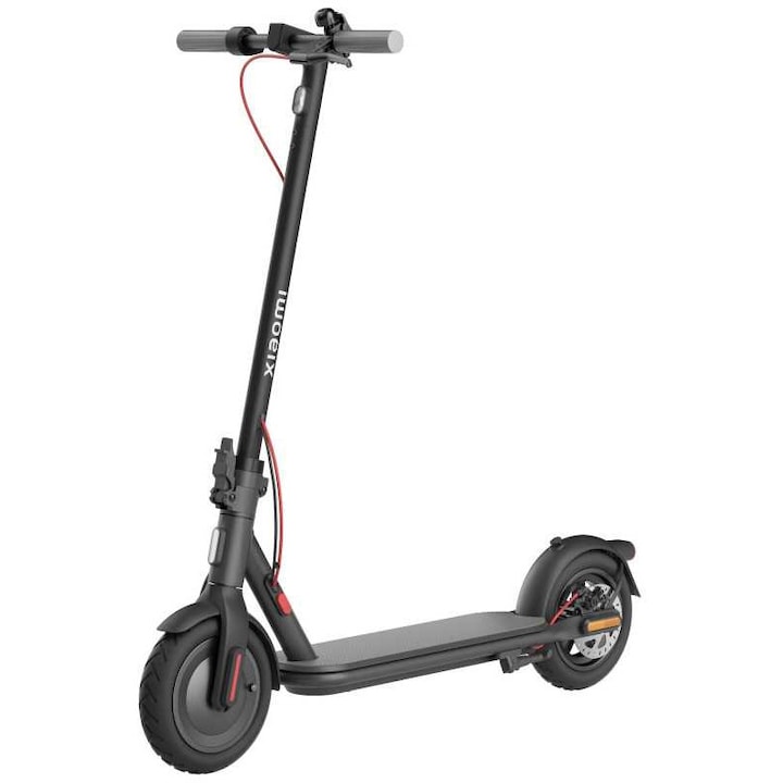 Електрическа тротинетка Xiaomi Scooter 4, 20 км/ч, пробег 35 км, пълен комплект със зарядно и аксесоари, 21 кг
