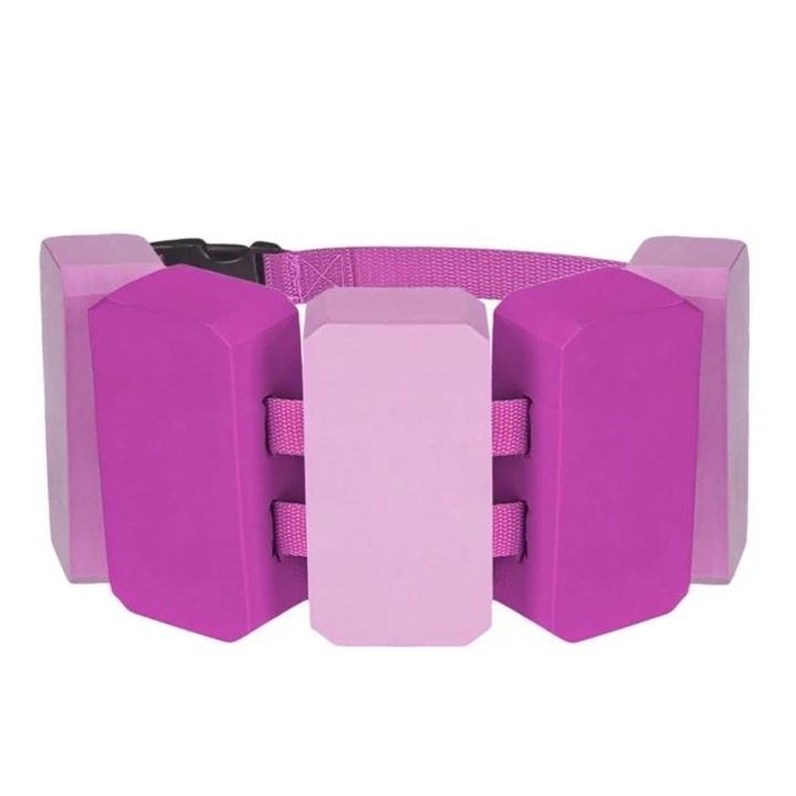 Колан за плуване за деца, 5 елемента от пяна, розов, 3-6 години / 18-30кг