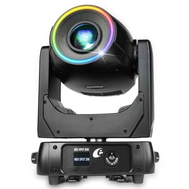 Világítóberendezés, EVOLIGHTS, NEO SPOT, 200W, Fekete