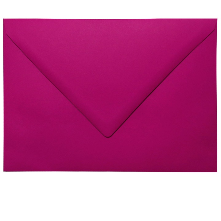 Комплект цветни декоративни пликове, Netuno, Malmero, C5, 162x229 мм, обикновени, Delta Closure, 120 г, розови, 500 бр.