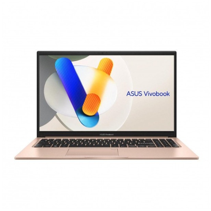 ASUS Vivobook 15 laptop, 15.6" Full HD, Intel® Core™ i5 1334U akár 4.6 GHz-ig, 16 GB RAM DDR4, 512 GB SSD, Intel Iris Xᵉ Graphics, Free Dos, Terra Cotta
