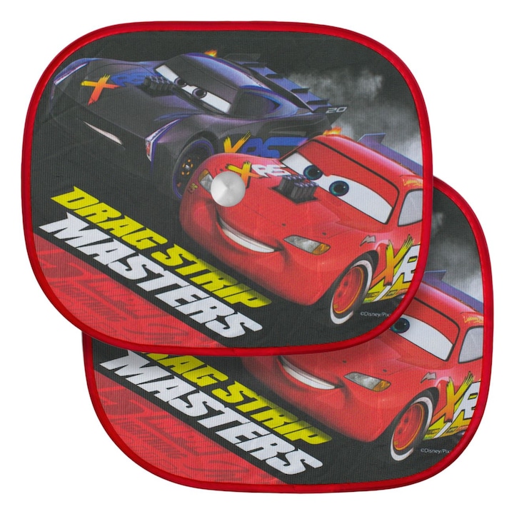 Autó napellenző Cars mintával 44x36cm - 2db
