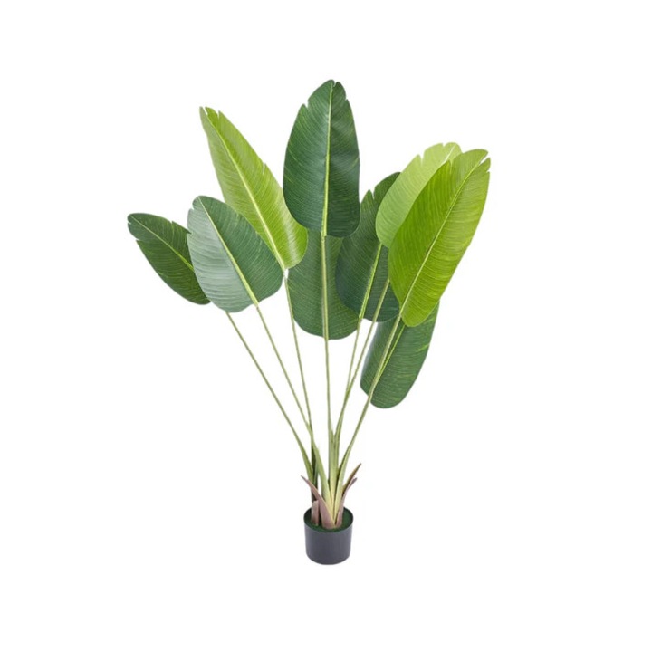 Изкуствена палма, височина 1, 5 м, реалистичен дизайн, PE материал, лесна поддръжка, тип 2