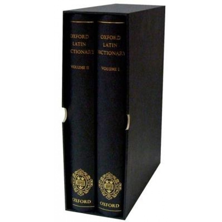 Oxford Latin Dictionary 2 Volume Set, Oxford University Press (Manufactured by)