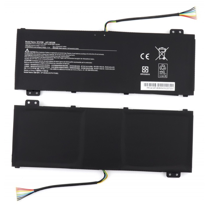 Kompatibilis akkumulátor, Acer AP18E7M, AP18E8M, N18C3, N18C4, Nitro 5 AN515-43, Nitro 5 AN515-54, Nitro 5 AN517-51, Nitro 5 AN715-51, PH317-53