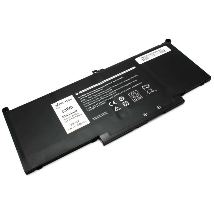 Baterie compatibila Dell DM3WC 53Wh, F3YGT 53Wh, KG7VF 53Wh
