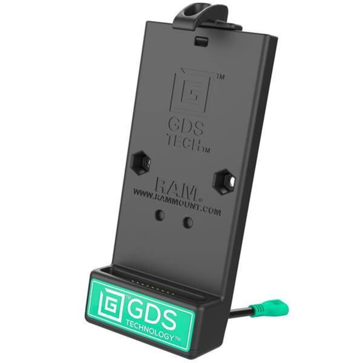 Autós tartó, Ram tartók, fekete, USB C típusú