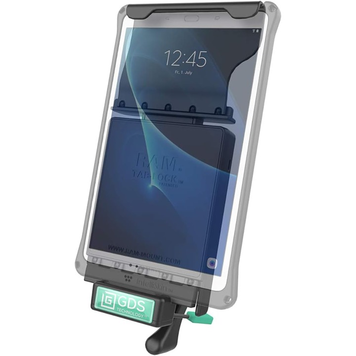 Autós dokkoló állomás, Ram tartók, Samsung Tab A 10.1-hez, fekete