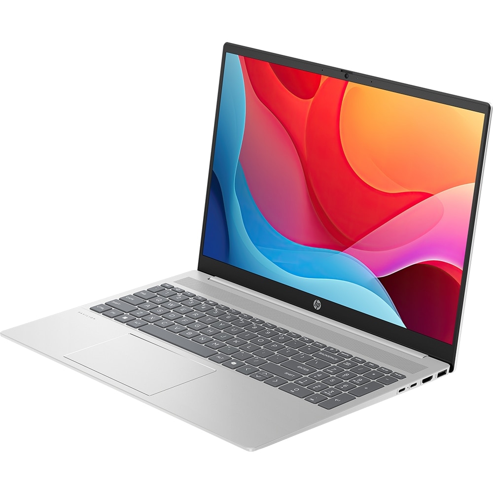 Laptop Gaming HP Pavilion 16-ag0004nn, AMD Ryzen 5 8540U pana la 4.9GHz, 16" 2K, 16GB, SSD 1TB, AMD Radeon 740M, Free Dos, Argintiu