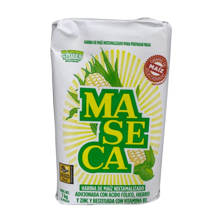 Maseca White – Faina alba de Porumb Nixtamalizat 1kg