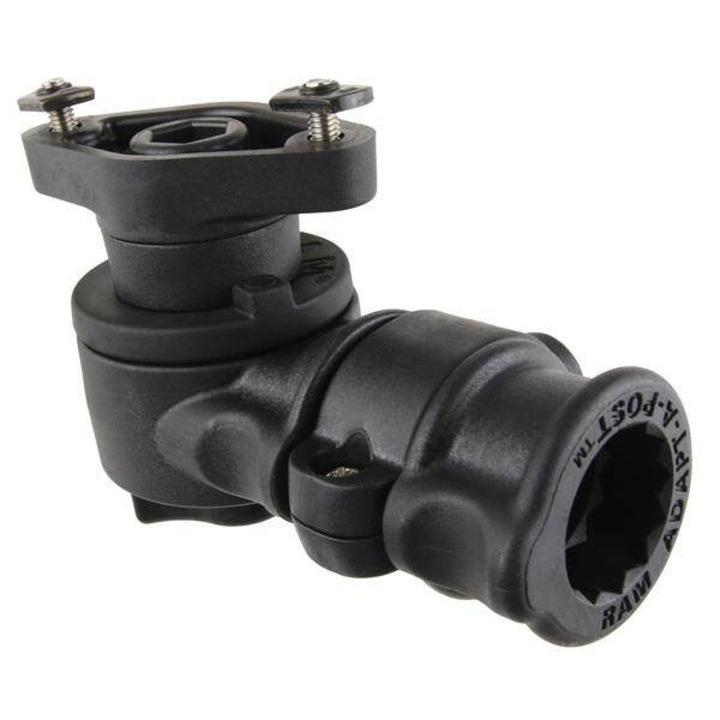 RAM Mounts бързо освобождаваща се основа за инвалидна количка, черна