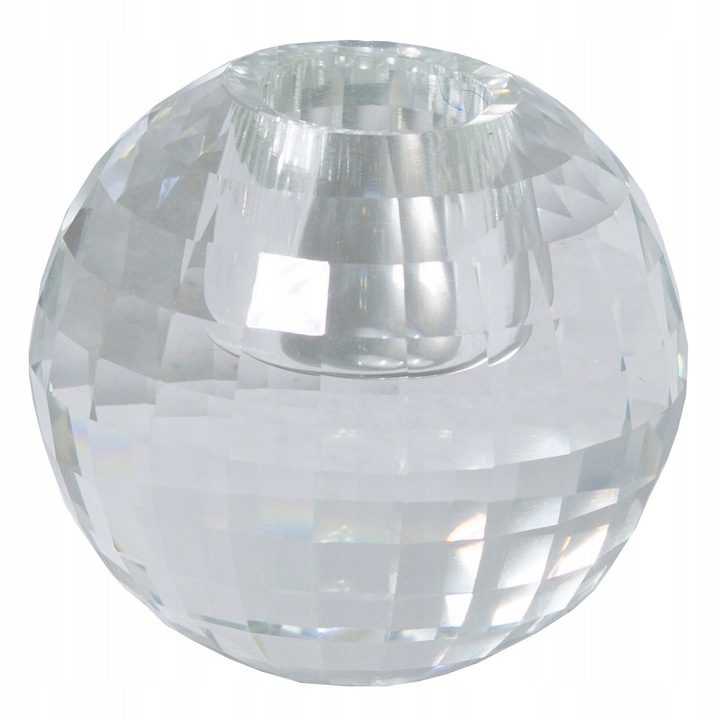 Suport lumanari, DYKSA, Kristall, transparent, 5.5x5.5cm